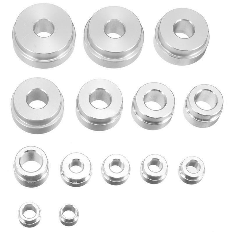 14 Pieces Bearing Race and Seal Bushing Driver 3 Discs Collar Mandrels
