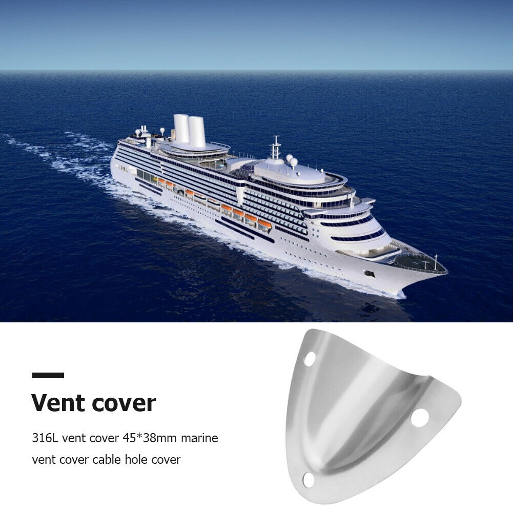 Boat Clam Shell Vent Hose Cable Cover Sailing Ship Marine Yacht Accessories
