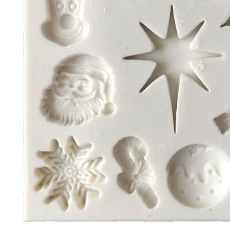 Creative Chocolate Moulds Christmas Series Baking Gadget Cake Baking Accessories