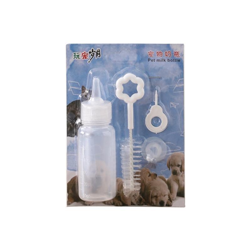 Pet Feeding Bottle Nipple Brush Set Feeding Tools Nursing Kit Milk Dispenser