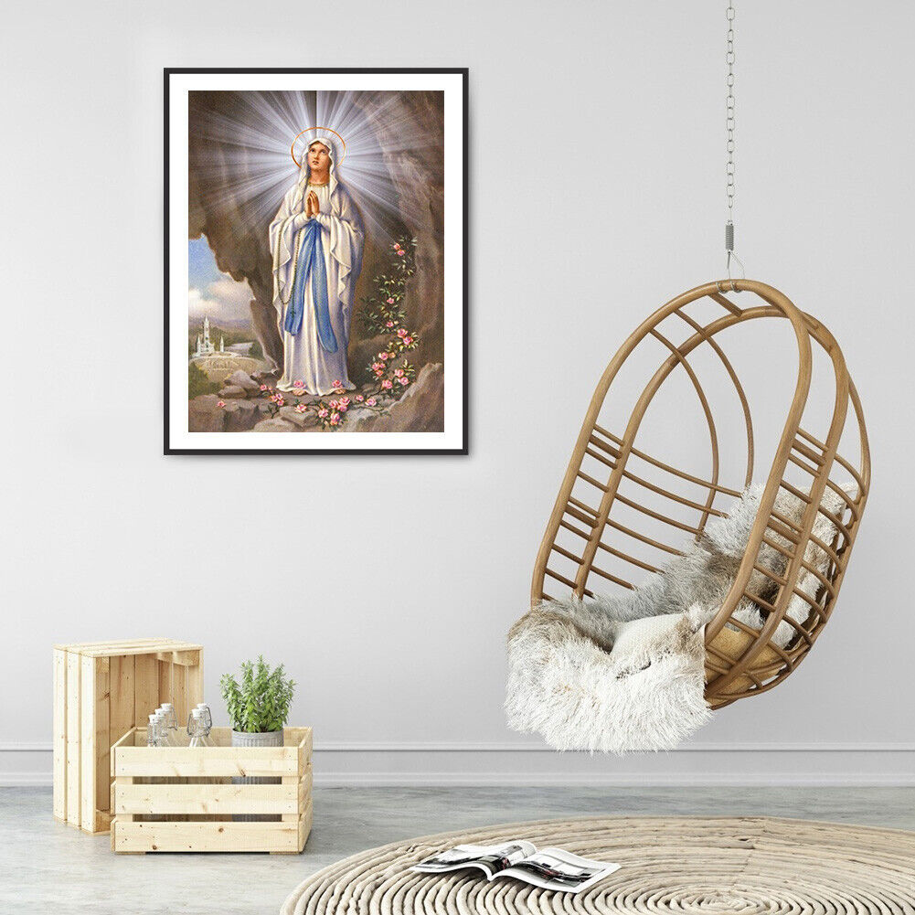 Our Lady 5D Diamond Painting DIY Full Round Drill Mosaic Art