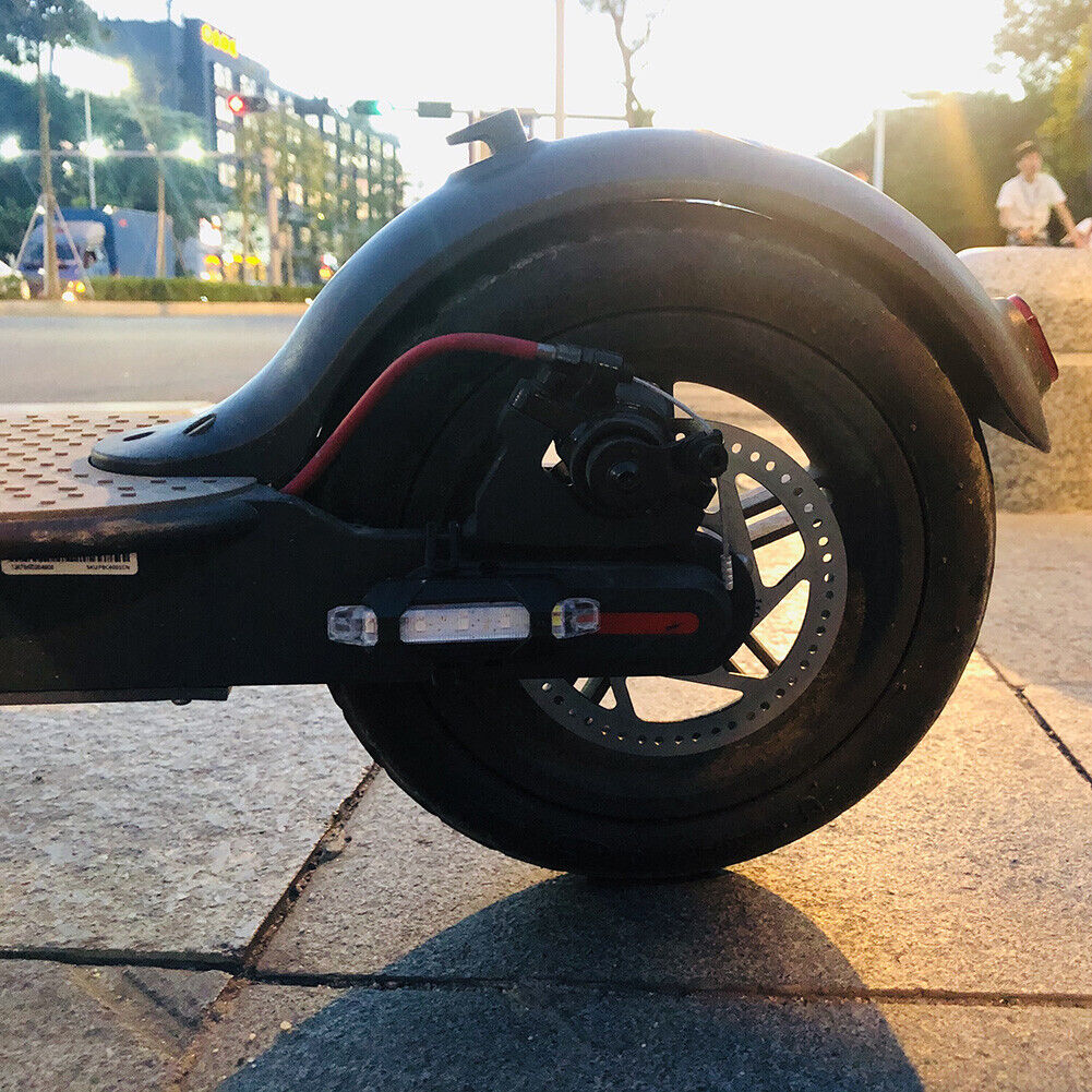 2pcs Scooter Taillight LED Highlight Electric Bike Lamp USB Rechargeable