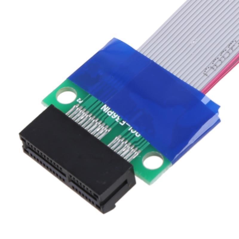 PCI-E 4x Extender Adapter Cord PCI E Graphics Card Extension Cable Male Female