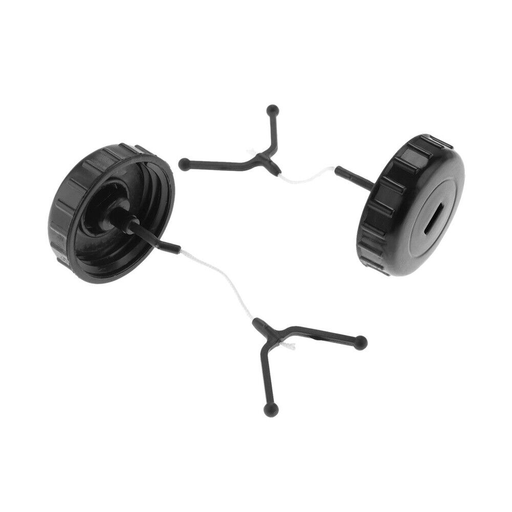 2X Chainsaw Parts Plastic Fuel Oil Cap For STIHL MS170 MS180 017 018 11303500500