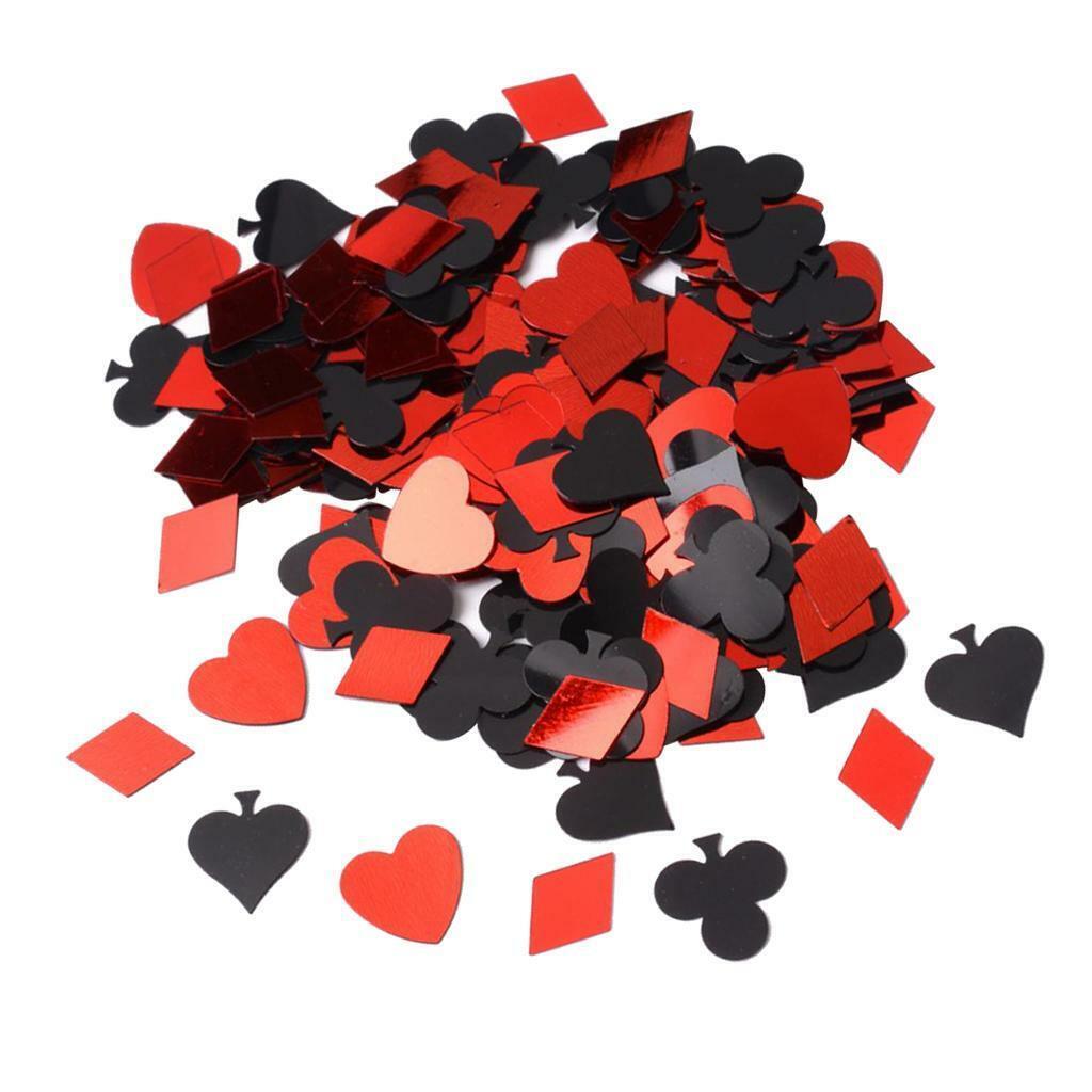 Glitter 30g Assorted Casino Poker Table Confetti Wedding Poker Game Decor