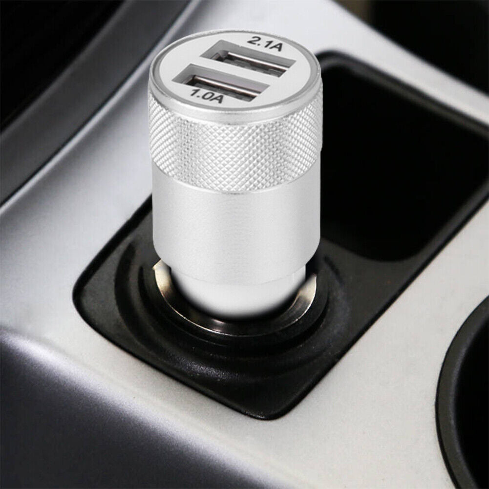 2.1A Car Chargers 2 Ports Fast Charging Auto Mobile Phone Charging Adapter