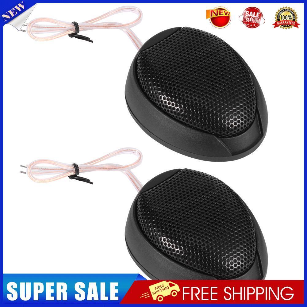 1 Pair Car Tweeter Speakers 1000W Super Power Audio Loudspeakers? (Black)