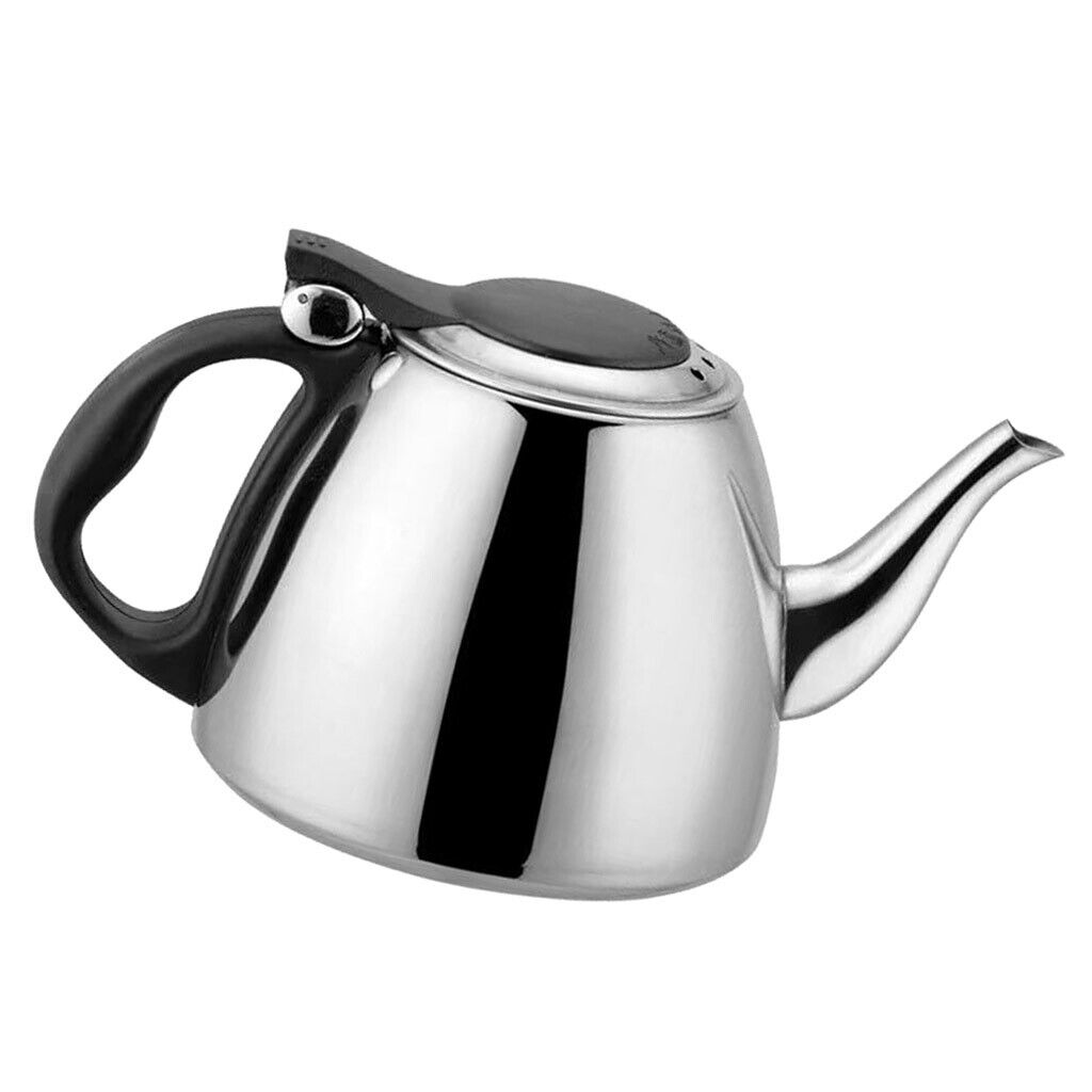 Teakettle Stainless Steel Teapot for Induction Cooker Camping Fishing 1.2L