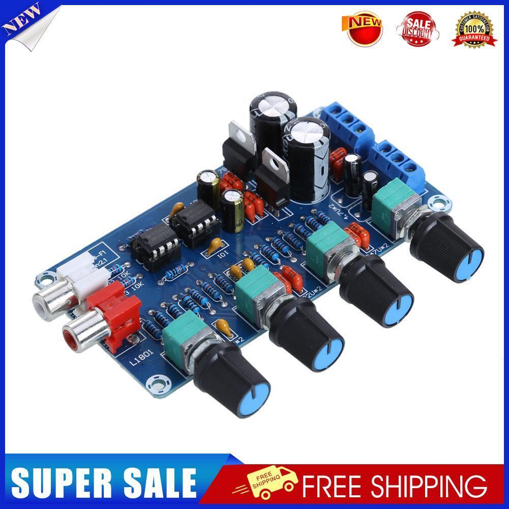 NE5532 OP-AMP HIFI Amplifier Preamplifier Volume Tone EQ Control Board DIY