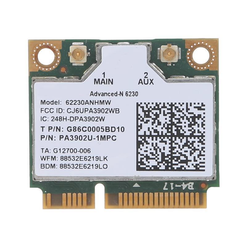 For Advanced-N 6230ANHMW 300M Half Mini PCIE Bluetooth-compatible Wireless Card