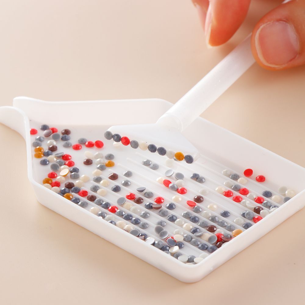 Small Trays Embroidery Cross Stitch 5D Diamond Painting Kits Point Drill Pen