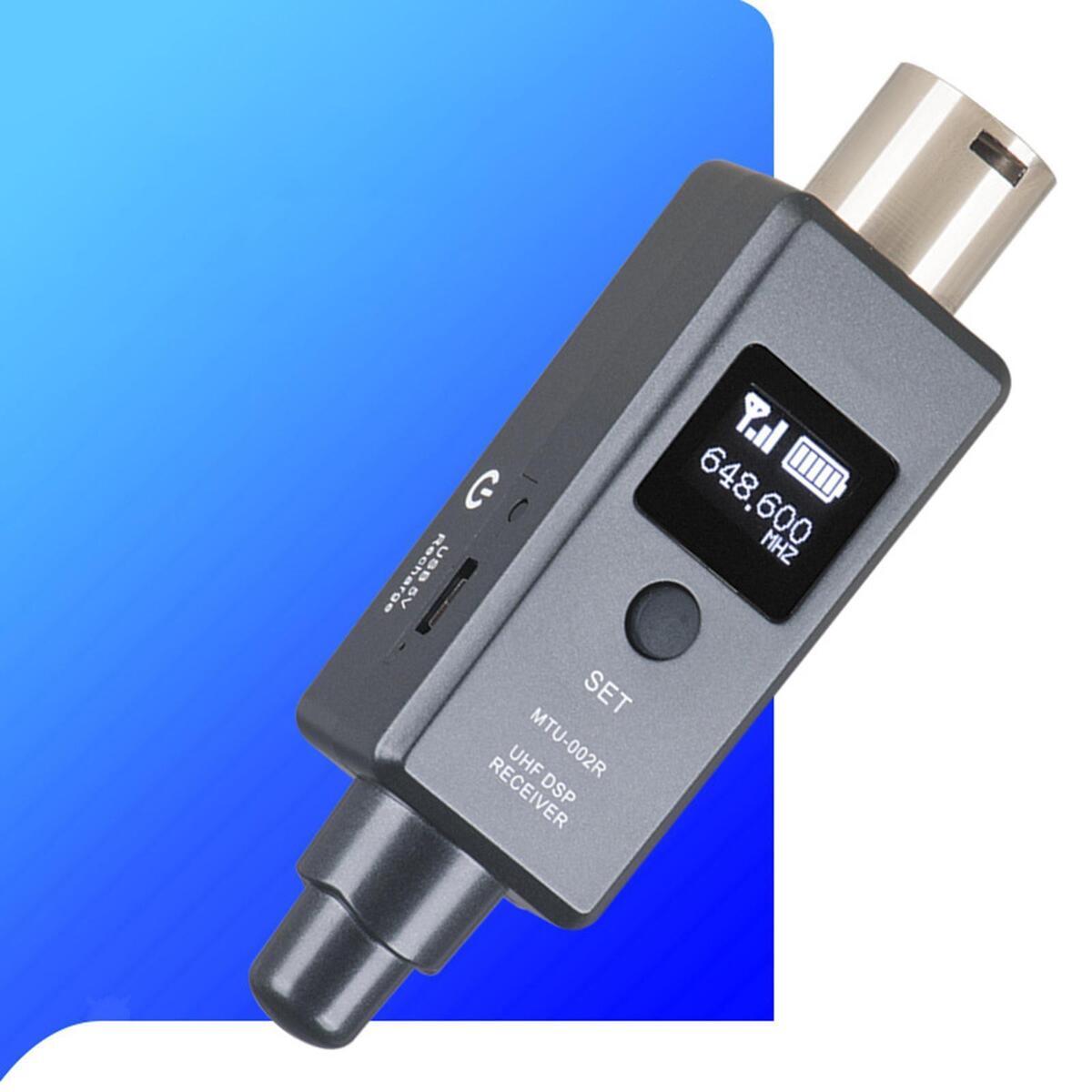 Microphone  Transmitter Receiver Adapter XLR XLR Microphone Microphone