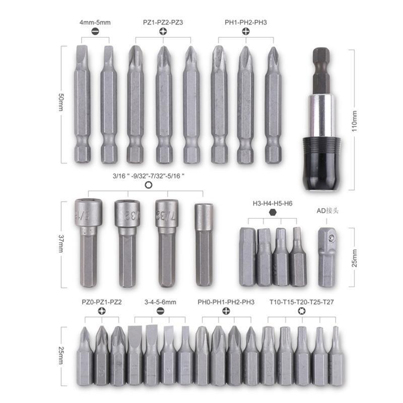 Multifunction Screwdriver Bit Set Electric Power Tool Accessories High Hardness