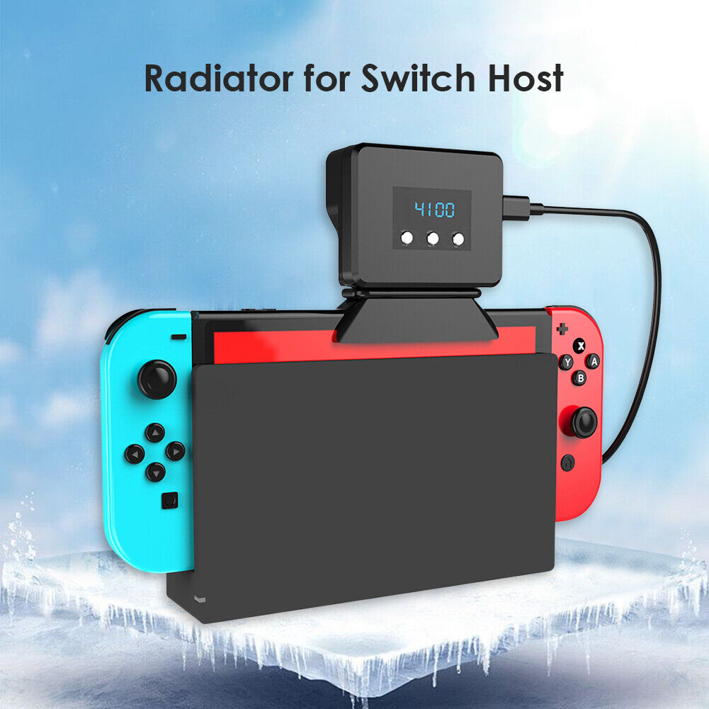 Game Console Cooling Heatsink for Nintend Switch USB Radiator Base Stand