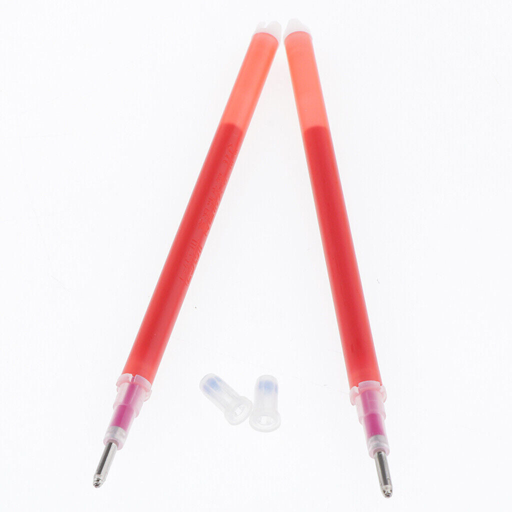 100 Pieces Heat Erasable Refill  Disappearing Pen for Fabric