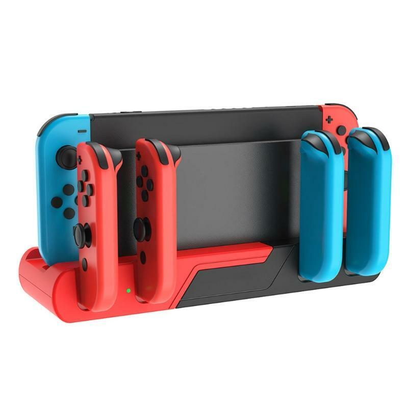 Charger  For Switch  Joycons Controller Gamepad 4-in-1Charging Dock