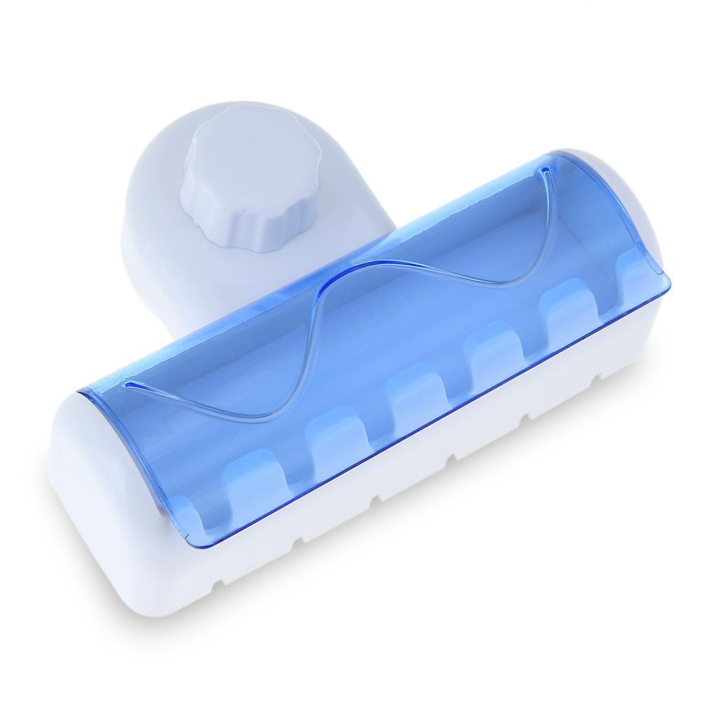 6 Racks Suction Cup Dust-proof Toothbrush Holder Bathroom Wall Storage Hook