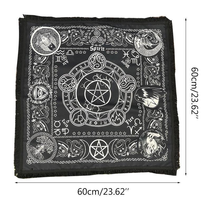 Altar Cloth The Tree of Life Tablecloth Square Spiritual Celestial- Deck Cloth