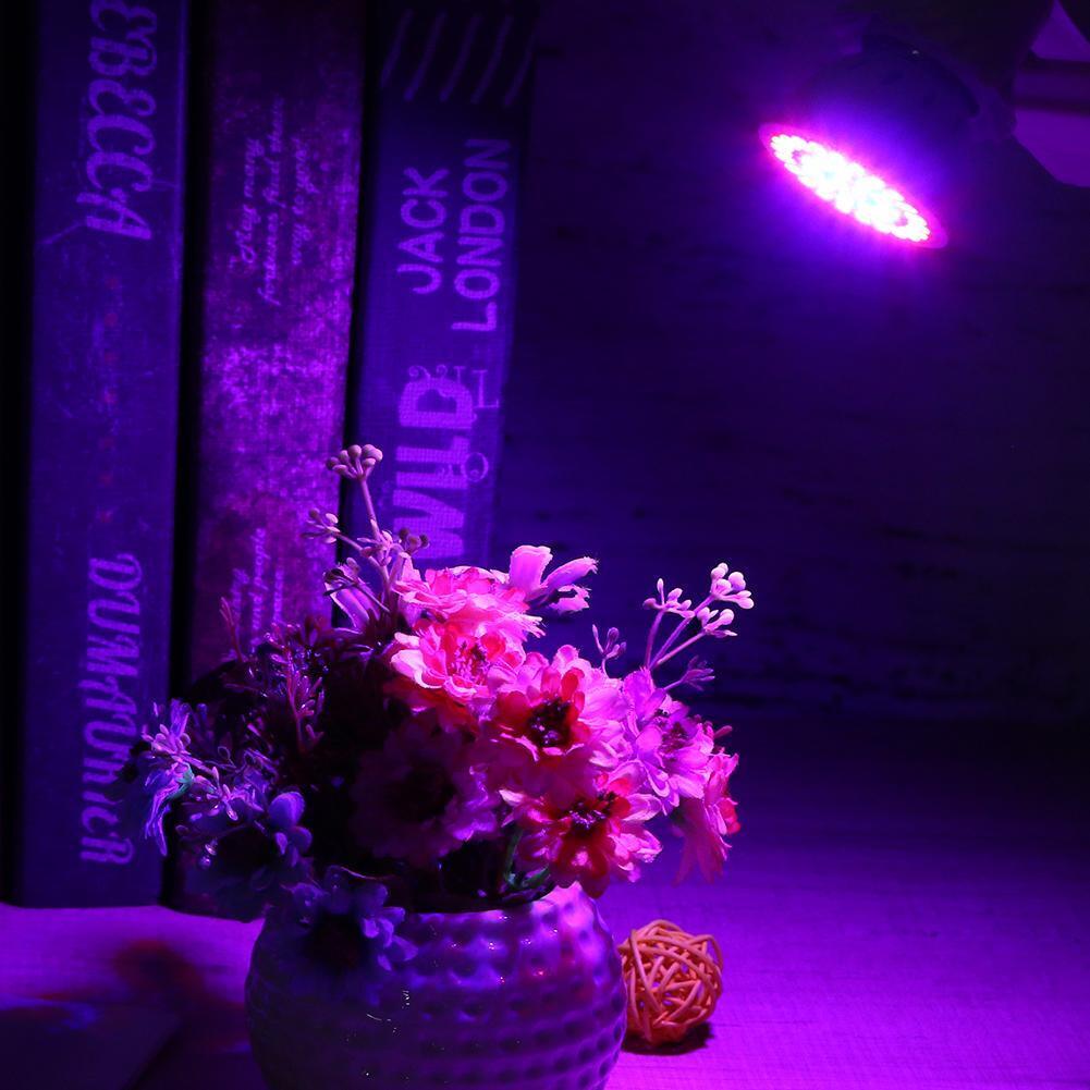 E27 110V LED Plant Grow Lamp Growing Lights Bulbs for Flower Plant(72LED)