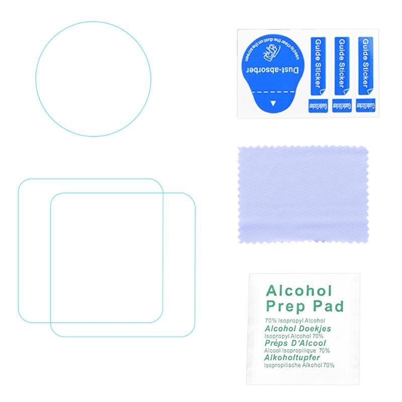 Tempered Glass Screen Protector Kit Protective Film Set for DJI Action 2 Camera