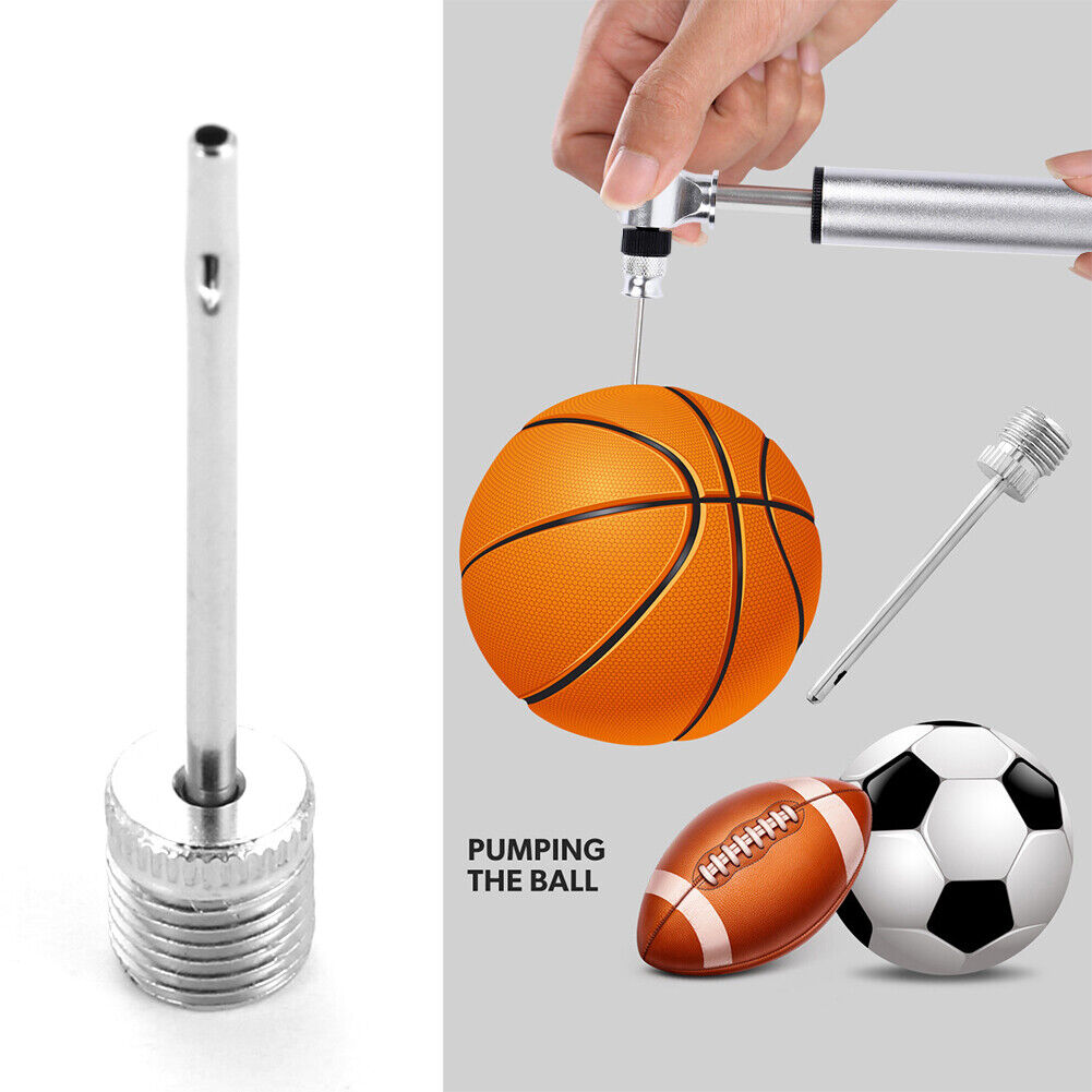 3x Sports Ball Pump Needle Football Basketball Inflatable Air Valve Adaptor