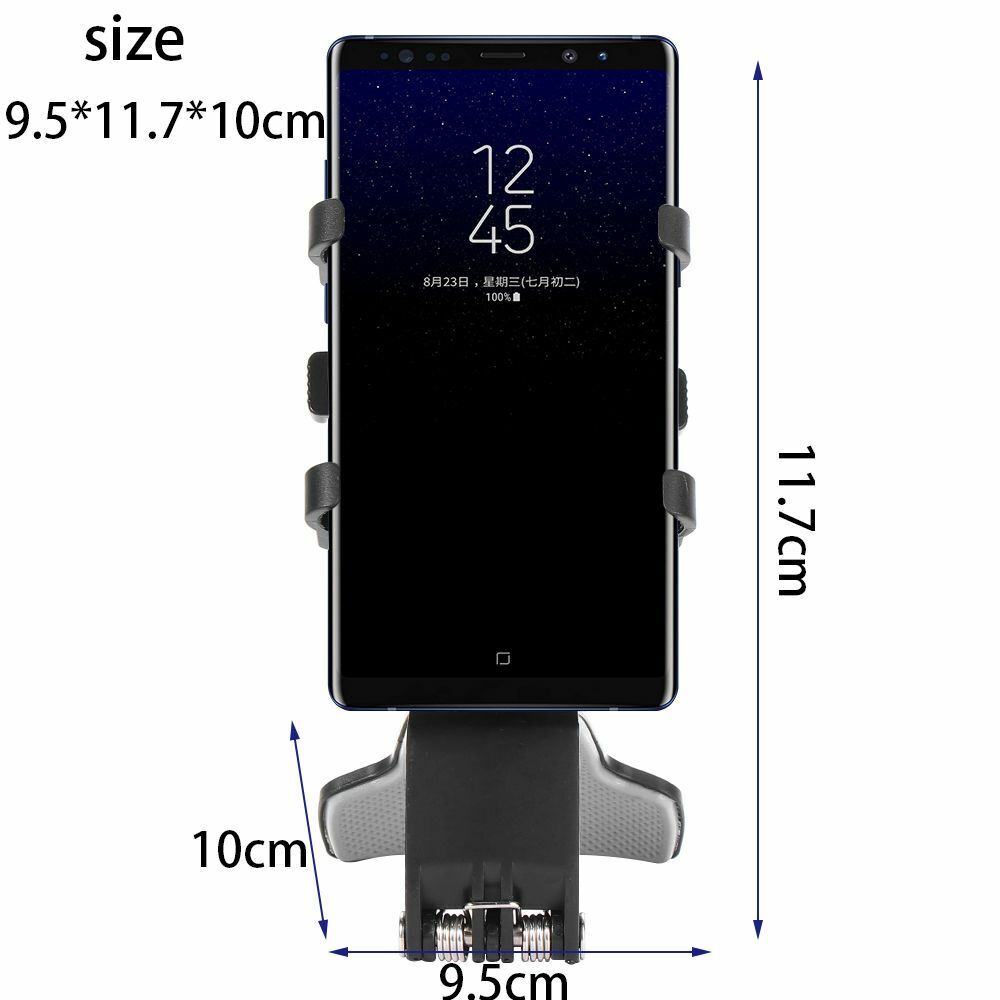 360 Degree Dashboard Car Mobile Phone Bracket Sun Visor Mobile Phone Car Holder
