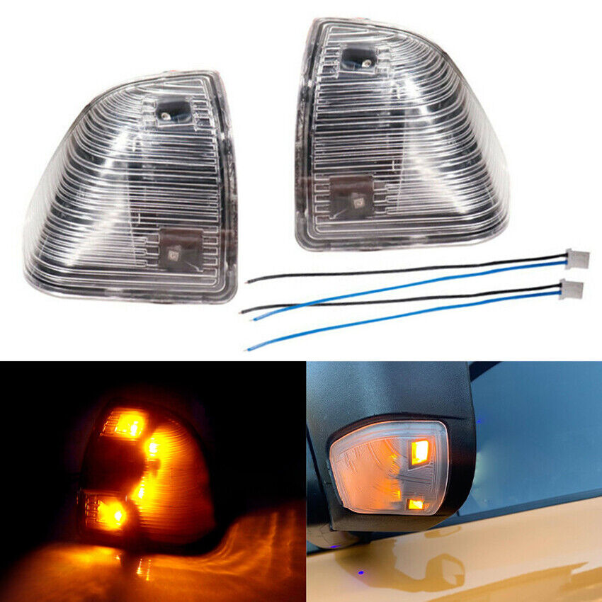 Amber LED Mirror Turn Signal Light Fit for Dodge Ram 1500 2500 3500 2010-17 New