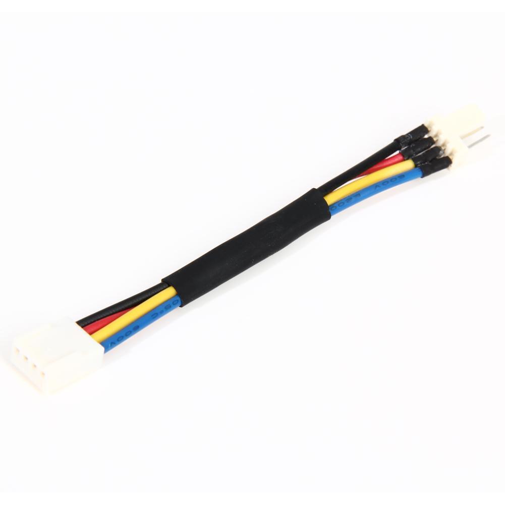 8pcs PC Fan Speed Reduce 4 Pin Power Resistor Male to Female Cable Adapter