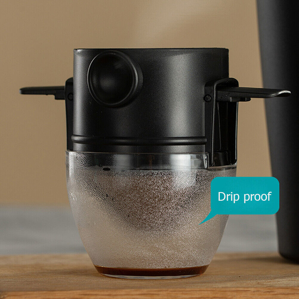Reusable Stainless Steel Filter Cup Drip Coffee Holder Funnel Tea Infuser