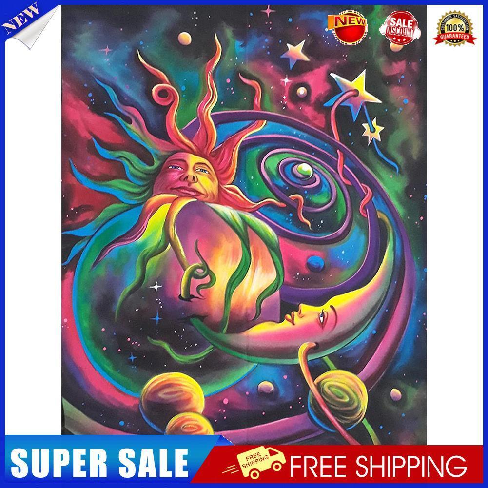 Full Embroidery Colorful Sun Printed Cross Stitch 11CT 3 Strand Cotton Kit