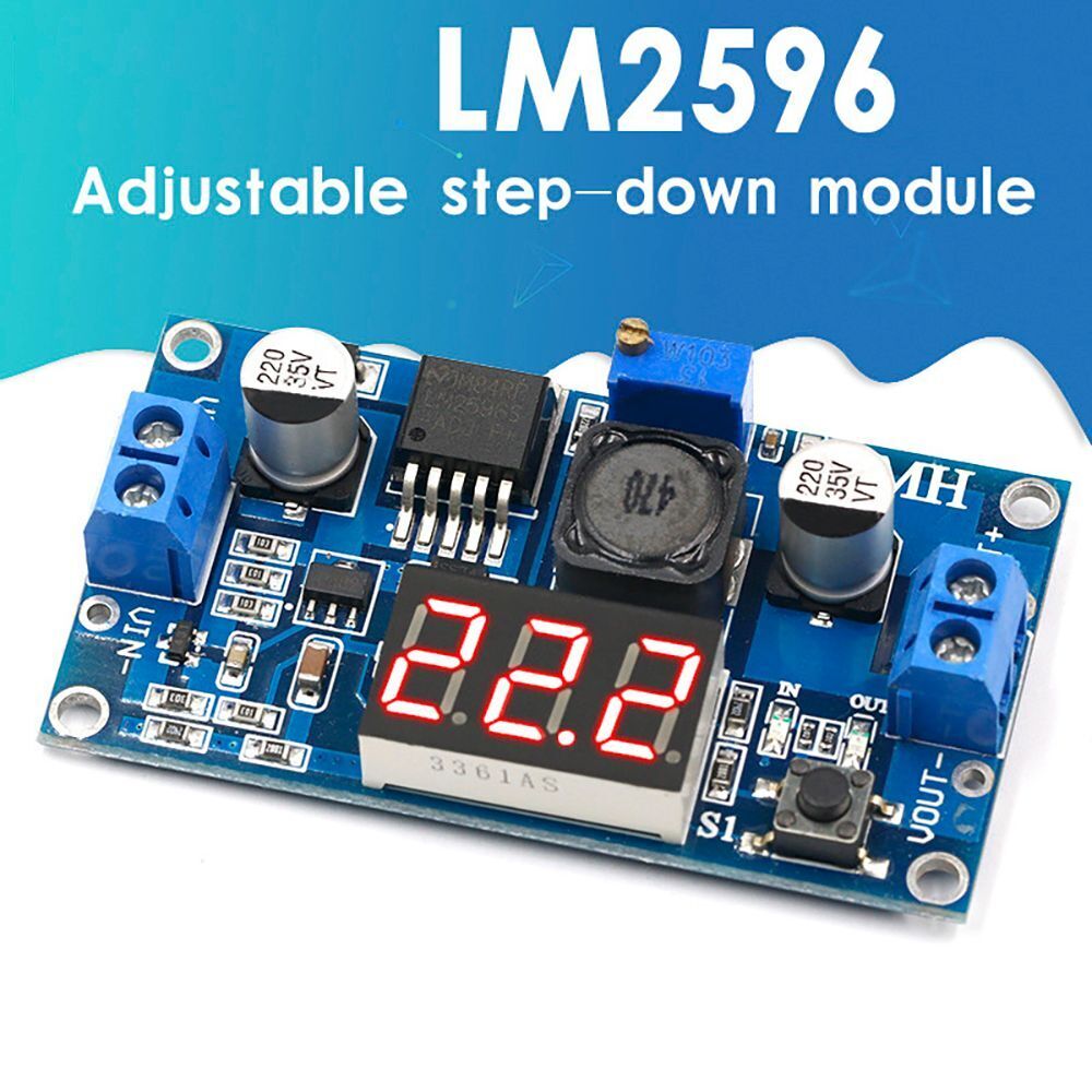 with Display Screen Power Supply Step Down Voltage Regulator Buck Converter