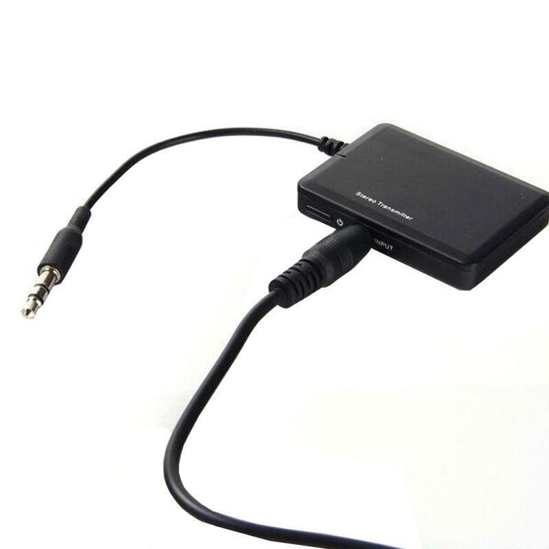 2 in1 BT4.0 Wireless Audio Transmitter Receiver 3.5mm Jack AUX Adapter for TV PC