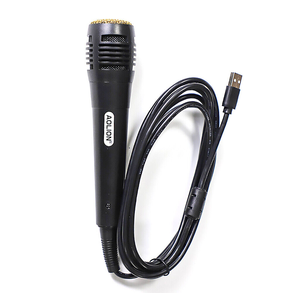 10ft USB Wired Microphone Mic for Nintendo Switch Wii Wii U Xbox PS5 PS4 PC