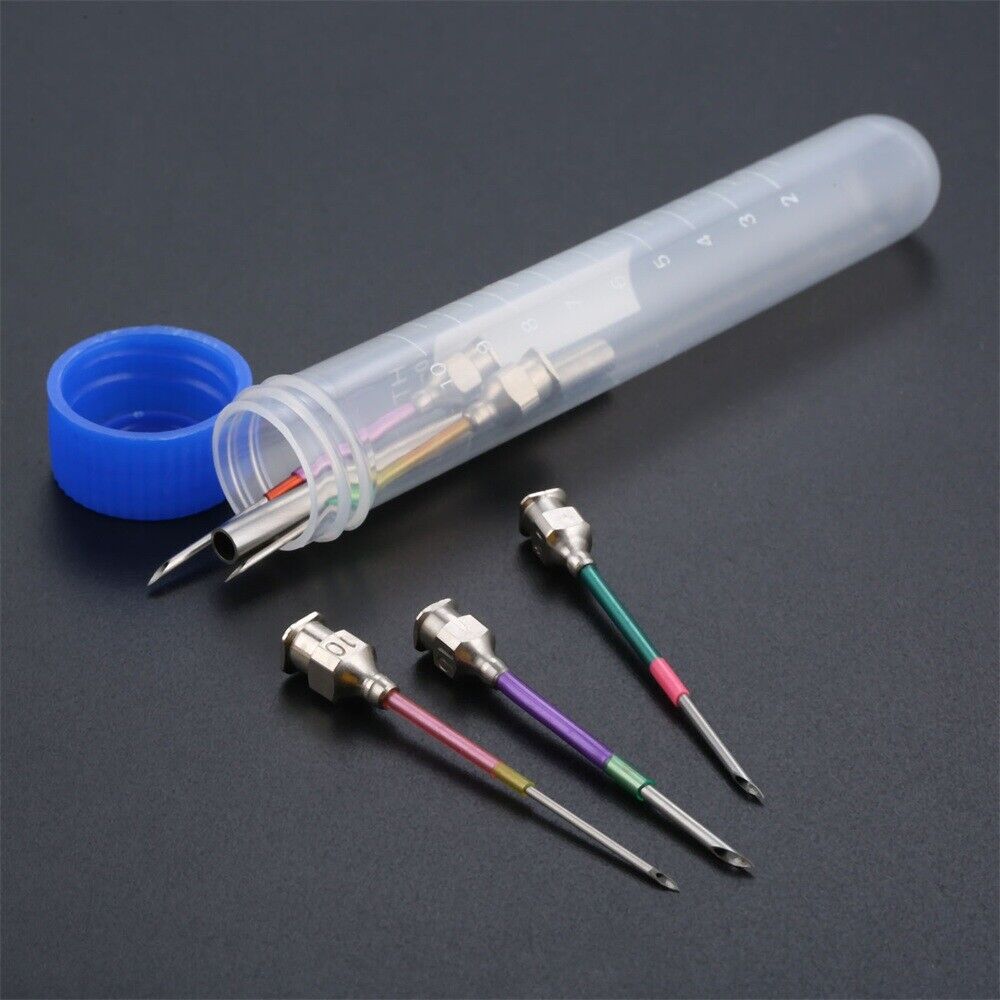 5Pcs 5 Sizes Home Sewing Tool Hand Embroidery Poked Needles 5cm with Rod 5.5cm