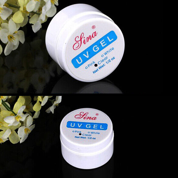 UV Gel Nail UV Builder Gel Transparent Clear Nail Art Manicure Tips Glue