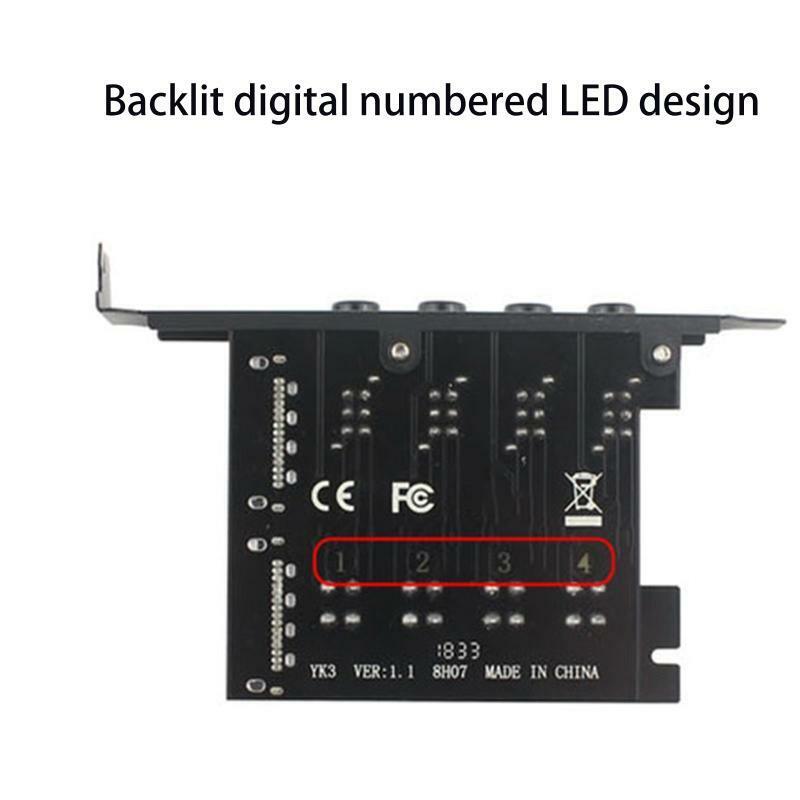 1Set Universal Computer hard disk rack Host PCI Expansion Card Slot Rack Black