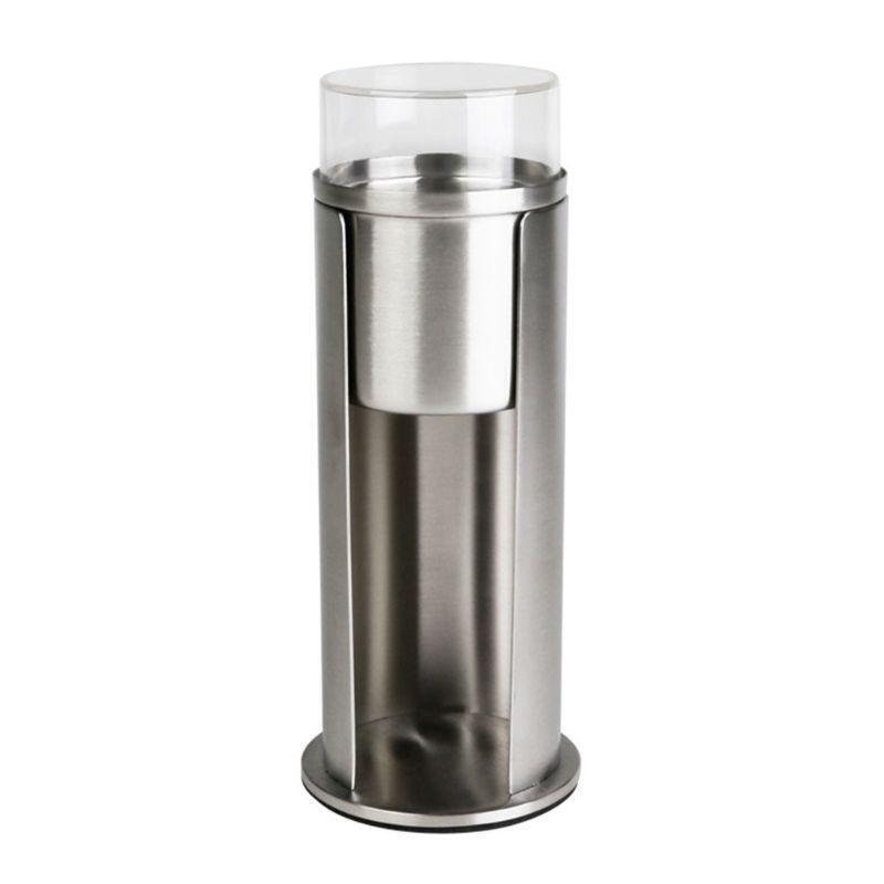 Stainless Steel Acrylic Cotton Swabs Storage Box Swab Holder Desktop Boxes