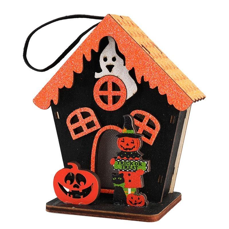 Halloween Pumpkin Lantern Suitable For Desktop Bookshelf Cloak Family Party