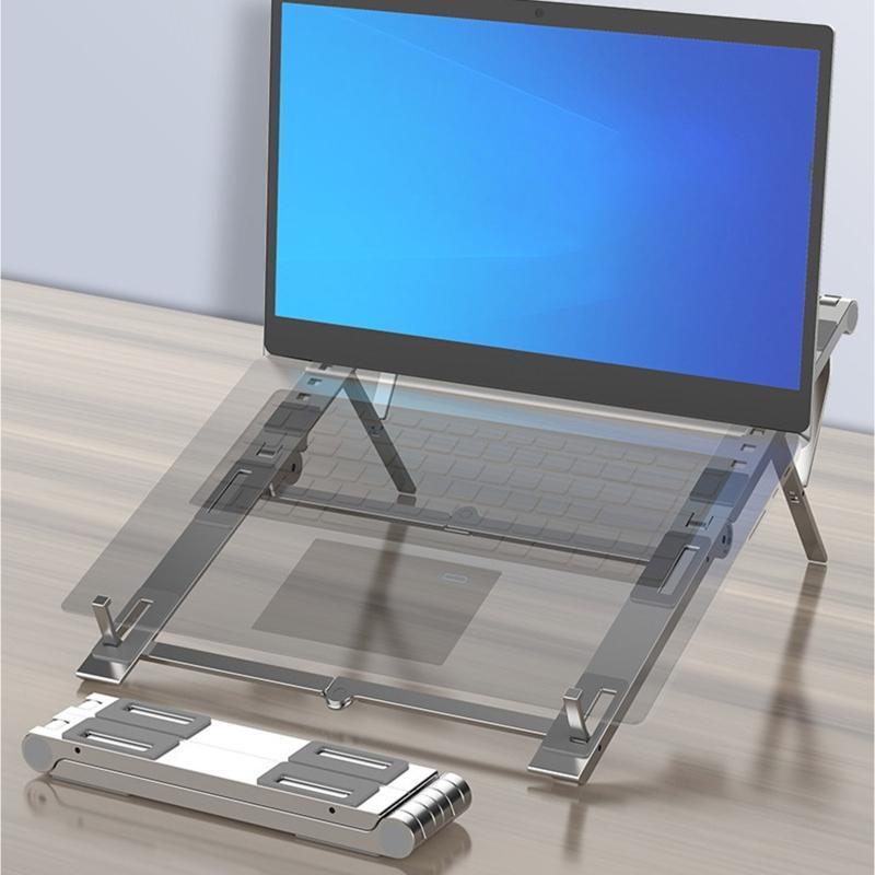 Laptop Tablets Adjustable Stand Folding Bracket Anti-slip Foldable Phone Holder