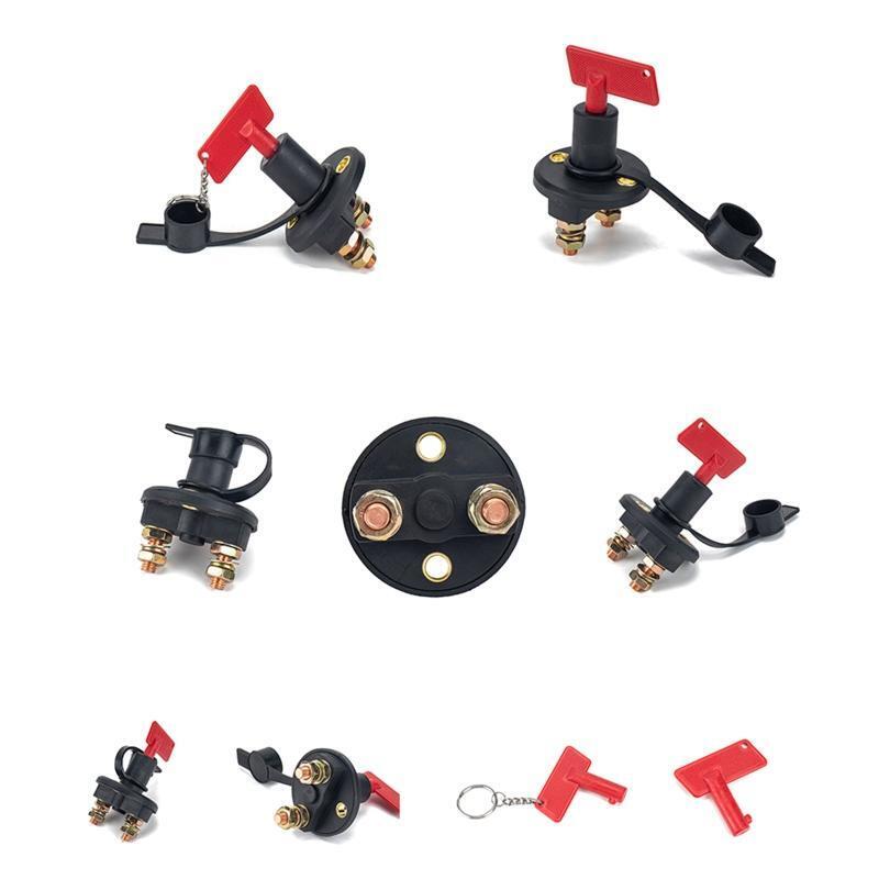 Rotary Power Switch 10pcs Truck Boat Battery Main Kill Switch Easy Installation