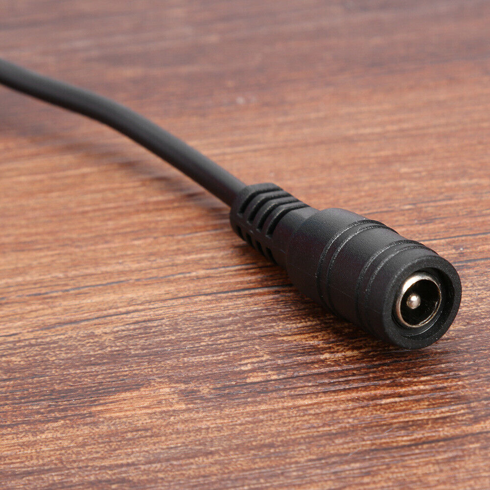 2.1x5.5mm 1 Female to 2 Male DC Power Splitter Plug Cable for CCTV Camera