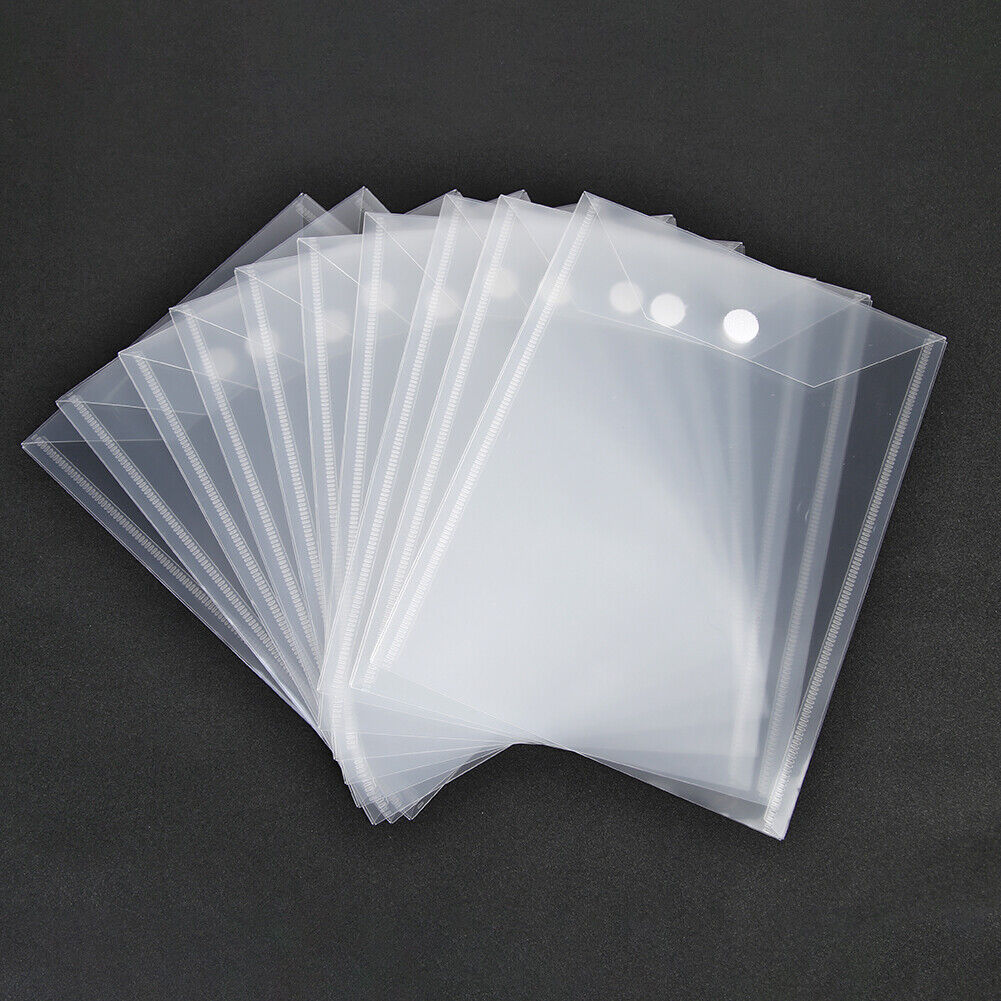 10pcs 24x18cm Transparent Moulds Stamp Collecting Bag Cutting Die Container