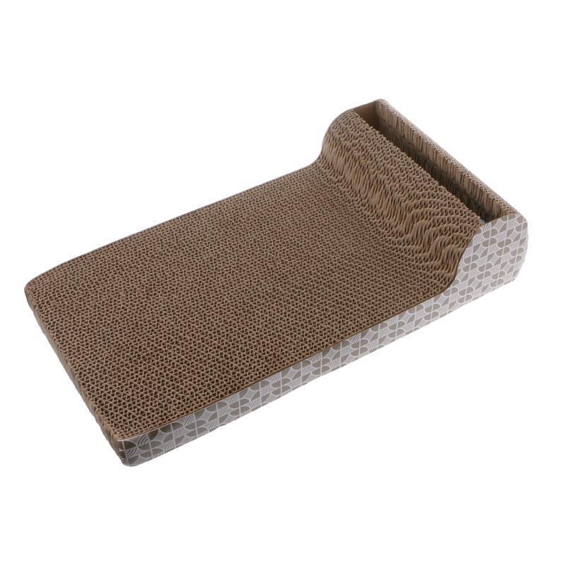 Cat Bed Scratching Pad Sofa Soft Pet Rest Square Pillow Cat House With Play Ball