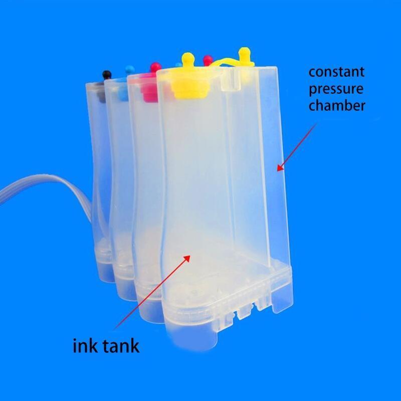 Continuous Ink Supply System for Inkjet Printer Universal Colors Refill DIY Kits