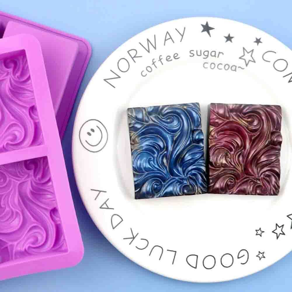4/6 Cavity Handmade Soaps Supplies Flower Shaped Cake Mould Silicone Soap Mold
