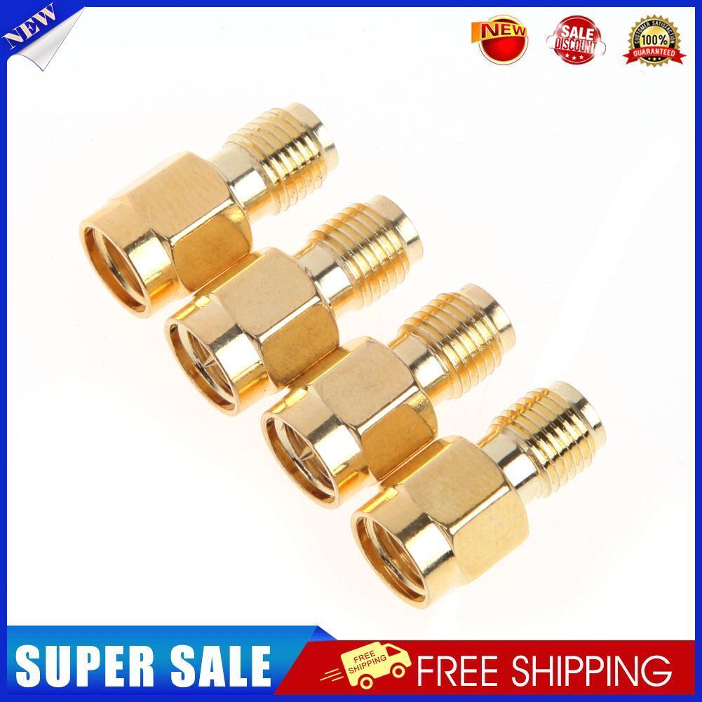 4PCS 5.8G SMA Female/Male Antenna Connector for RC Aircraft FPV