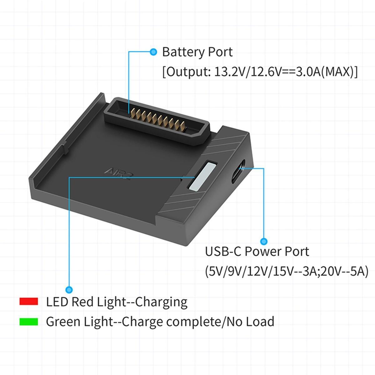 USB Charger Universal Drone Accessory Support A Variety of Fast Charging