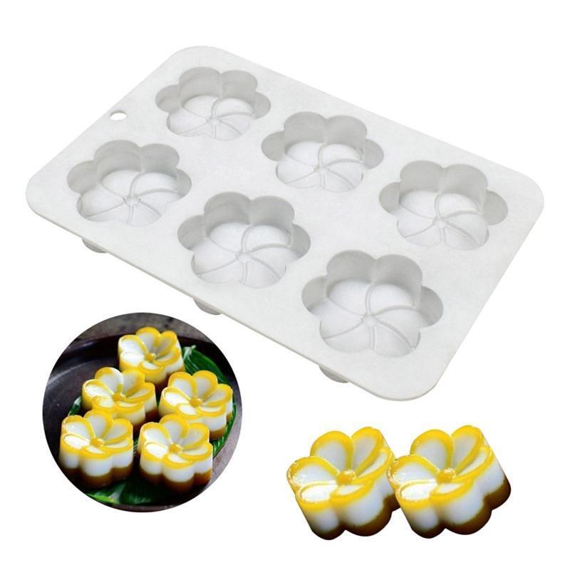 Silicone Cake Mold for Jello Pudding Dessert Baking Bakeware Pan Decorating Tool