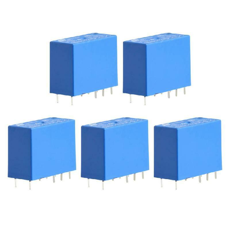 5Pcs SMIH-12VDC-SL-C Relays 12V 16A 250V 8 Pin One Conversion Set