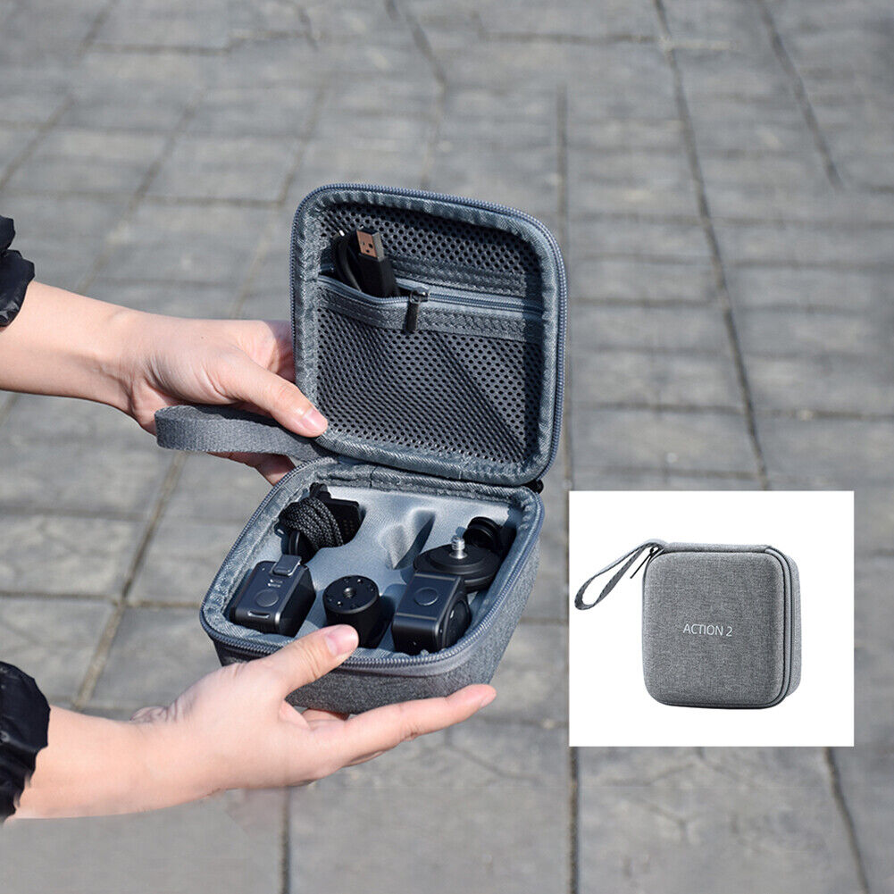 For DJI Action 2 Water Resistant Storage Bag Portable Handbag Carrying Case